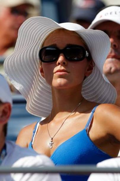 Jelena  sempre presente sugli spalti per sostenere Novak durante i suoi impegni sportivi